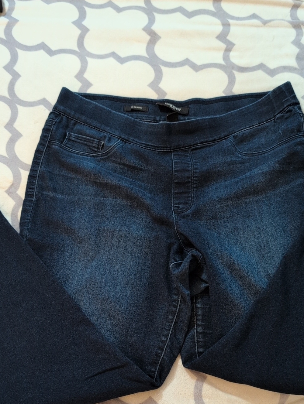 Nine West Dark Blue Stretch Jeggings